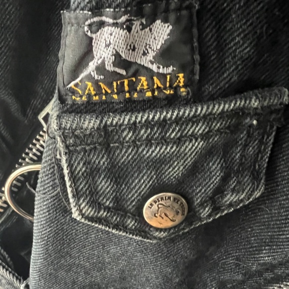 Vintage 80’s Small Santana Jean Denim Jacket - Picture 6 of 6